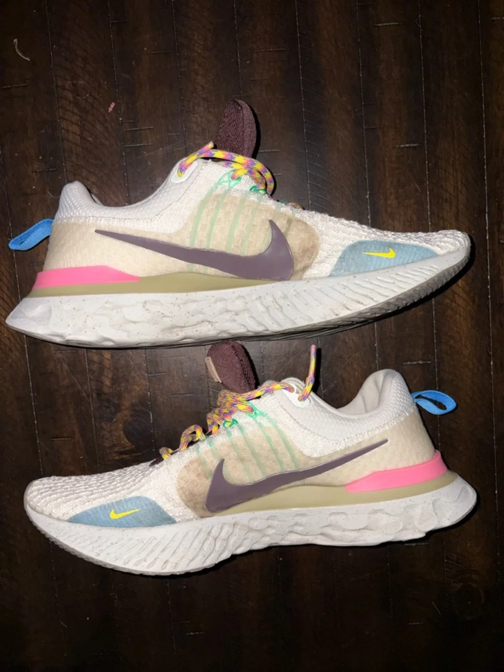 Nike React Infinity Run FK 3 Sail Light Bone Multi Men Running Shoes FJ7068-120 - Picture 1 of 6